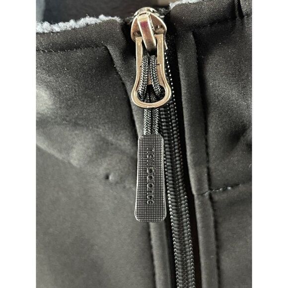 New Balance Men's Two-Tone Printed Soft Shell Full Zip Jacket Size Large Black - Picture 3 of 11